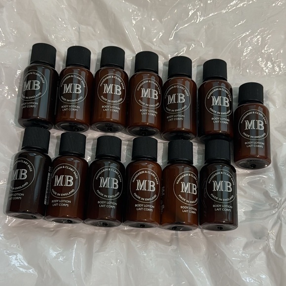 New 13 Lot Mandarin & Clary Sage Made In England Body Wash 1 Oz Each